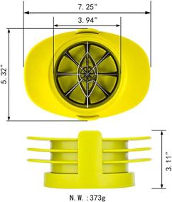 img 2 attached to 🍎 Atopov 4 in 1 Apple Slicer Mango Pear Tomato Slicer Combo - Versatile Fruit Cutter and Corer for Mangoes, Oranges, Potatoes, and More!