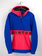 burton crown bonded performance pullover men's clothing and active logo