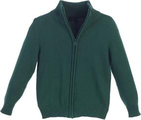 img 2 attached to 👕 Stylish Gioberti Boys Cardigan Sweater in Green: A Must-Have for Boys' Clothing