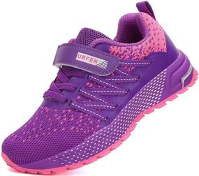 img 4 attached to 👟 KUBUA Kids Sneakers: Lightweight and Breathable Sport Shoes for Boys and Girls