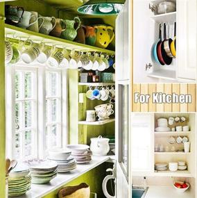 img 1 attached to 🔪 Versatile Hanging Utensils for Kitchen Ceiling Multipurpose Applications