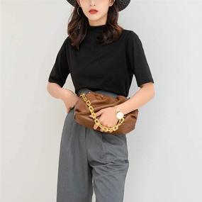img 3 attached to Clutch Trendy Fashion Shoulder Handbag Women's Handbags & Wallets