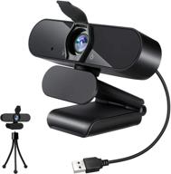 🎥 1080p hd streaming usb computer webcam with microphone and privacy cover - amoner, plug and play for gaming and more logo