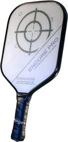 img 1 attached to Enhanced Encore Pro Pickleball Paddle: USAPA Approved with Textured FiberTEK Fiberglass Face & ControlPRO Polymer Core