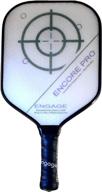 enhanced encore pro pickleball paddle: usapa approved with textured fibertek fiberglass face & controlpro polymer core логотип