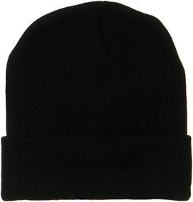 img 1 attached to Stylish and Warm: e4Hats.com Big Size Acrylic Long Beanies for Ultimate Comfort!