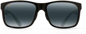 img 4 attached to 😎 Улучшите свое зрение с стильными солнцезащитными очками Maui Jim 432 2M Rectangular PolarizedPlus2