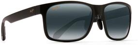 img 3 attached to 😎 Улучшите свое зрение с стильными солнцезащитными очками Maui Jim 432 2M Rectangular PolarizedPlus2