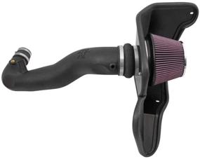 img 4 attached to 🚀 High Performance K&N Cold Air Intake Kit: Boost Horsepower for 2015-2017 FORD Mustang (63-2589)