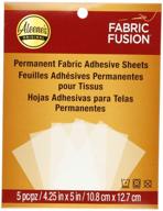 🔒 aleene's fabric fusion permanent adhesive sheets 5pc: long-lasting solution for shop to seamlessly fuse fabric logo