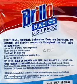 img 1 attached to Brillo Basics Automatic Dishwasher Packs