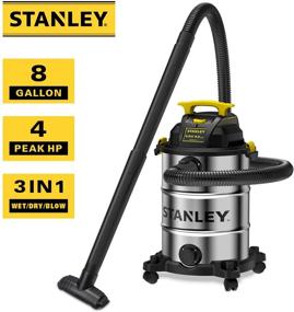 img 3 attached to 💦 Powerful Stanley Wet Vacuum: Ideal for Janitorial & Sanitation Supplies, with 1 Gallon Capacity & High Horsepower!