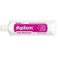 💁 aplon hair remover: the ultimate 3 oz. tube for natural hair removal, a perfect alternative to depilatory creams and wax strips! logo