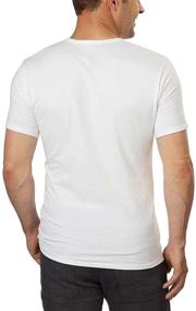 img 2 attached to 👕 Классическая эластичная футболка Calvin Klein: комфортный основной элемент мужской одежды