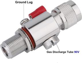 img 3 attached to 🌩️Молниезащита коаксиального типа N 0-6 ГГц (N-мама/N-женщина) 50Ом - Защита 3G, 4G, LTE, GPS, Wi-Fi (2,4ГГц/5ГГц), 900МГц, радиолюбительские и наружные антенны.