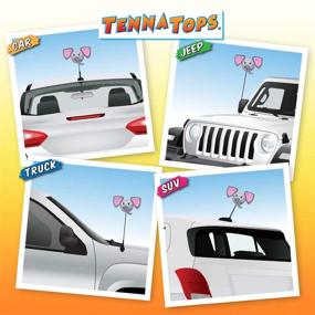 img 3 attached to Топпер для антенны "Tenna Tops" с изображением слона