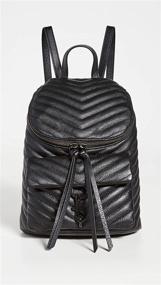 img 3 attached to Rebecca Minkoff Edie Backpack Black Women's Handbags & Wallets