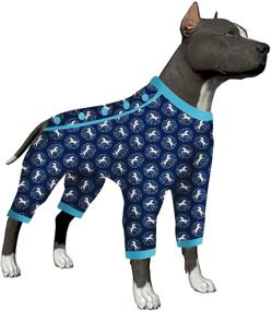 img 4 attached to 🐶 Pitbull Dog UV Protection Shirt | Lightweight Rash Guard for Dogs | Sun Shield Pitbull Shirt | Space Astronauts Travel Black Prints | Lightweight Large Puppy Pajamas | Full Coverage Dog PJs