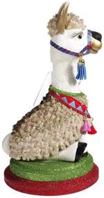 img 2 attached to 🦙 Kurt Adler 11.5-Inch Hollywood Llama Nutcracker, Multi-Color