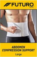 🤰 futuro abdomen compression support for post-surgery core strength and comfort - breathable, large size логотип