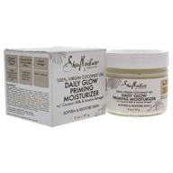 🥥 shea moisture 100% virgin coconut oil daily glow priming moisturizer - unisex moisturizer, 2 oz logo