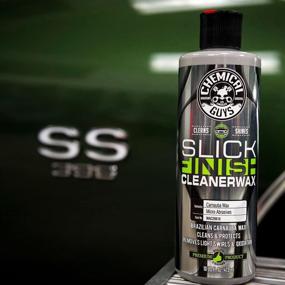 img 2 attached to 🔧 Chemical Guys WAC20616 Slick Finish Cleaner Wax: Premium 16 oz Solution for Superior Shine and Protection