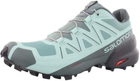 img 4 attached to Salomon Womens Speedcross Running Phantom Women's Shoes for Athletic