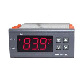img 4 attached to 🌡️ Inkbird ITC1000 Dual Stage Digital Temperature Control Thermostat- Heating Cooling Relay with ℃ ℉ Display for 3D Printer, Freezer, Fridge, Hatching and More (110V)