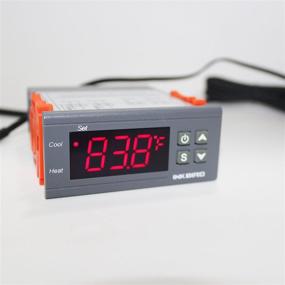 img 1 attached to 🌡️ Inkbird ITC1000 Dual Stage Digital Temperature Control Thermostat- Heating Cooling Relay with ℃ ℉ Display for 3D Printer, Freezer, Fridge, Hatching and More (110V)