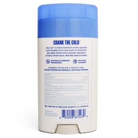 img 2 attached to 🧊 Duke Cannon Dry Ice Cooling Anti-perspirant: Powerful Men's Protection with Menthol & Eucalyptus - 2.6 Oz