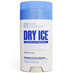 img 1 attached to 🧊 Duke Cannon Dry Ice Cooling Anti-perspirant: Powerful Men's Protection with Menthol & Eucalyptus - 2.6 Oz