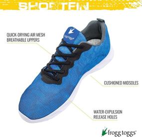 img 3 attached to 🐸 FROGG TOGGS Shortfin: Innovative Quick-Drying Men's Shoes and Athletic Wear for Ultimate Comfort