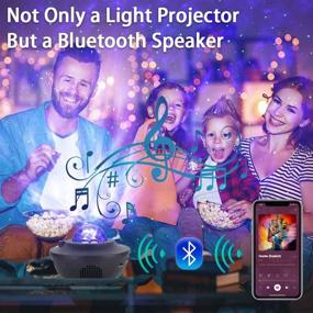 img 3 attached to 🌌 GoLine Galaxy Projector Light: Ultimate Bedroom Decor with Bluetooth Speaker for Parties & Gifts