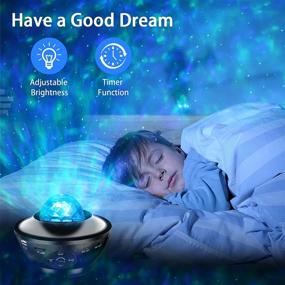 img 1 attached to 🌌 GoLine Galaxy Projector Light: Ultimate Bedroom Decor with Bluetooth Speaker for Parties & Gifts