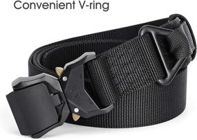 img 2 attached to 👖 JASGOOD Tactical Military Webbing 31-37 Inch Belt