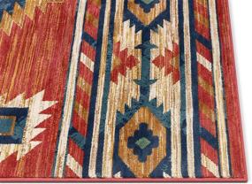 img 2 attached to Well Woven Crimson Traditional Southwestern