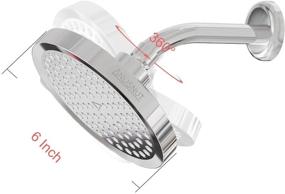 img 3 attached to Anlisnut Pressure Integrally 360°Adjustable Showerhead