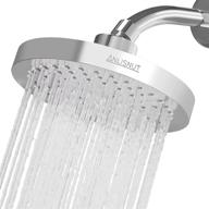 anlisnut pressure integrally 360°adjustable showerhead logo