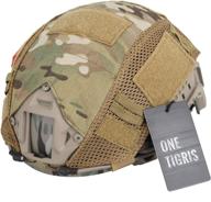 🎯 onetigris camouflage helmet cover without helmet 500d cordura nylon - fast pj helmet size m/l logo
