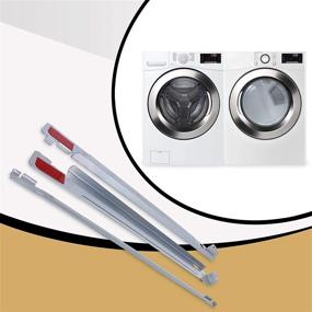 img 1 attached to Прочный комплект для стиральных машин Appliance Pros: идеальный набор аксессуаров для 27-дюймовых стиральных и сушильных машин с фронтальной загрузкой (совместимо с KSTK1)