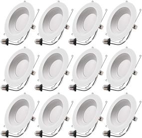 img 4 attached to 💡 High-Powered LED Recessed Lighting 5/6 Inch Downlight