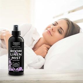 img 2 attached to 🌿 Organic Lavender Room & Linen Spray by Aromasong - Refreshing Air Freshener for Sheets, Pillows, Fabrics, and Beds - Calming Fragrance for Better Sleep - Stress Relief and Odor Eliminator - Natural Aroma Refresher