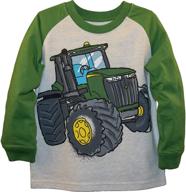 👕 john deere oatmeal boys' tee - boys' clothing tops, tees & shirts logo