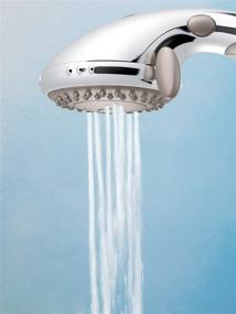 img 3 attached to Moen DN8001CH Home Care Multi-Function Handheld Shower: 🚿 Chrome with Pause Control – Effortless Functionality for All