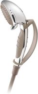 moen dn8001ch home care multi-function handheld shower: 🚿 chrome with pause control – effortless functionality for all logo