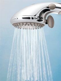 img 2 attached to Moen DN8001CH Home Care Multi-Function Handheld Shower: 🚿 Chrome with Pause Control – Effortless Functionality for All