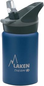 img 4 attached to 🧃 Laken Thermo Kids 12 oz Vacuum Insulated Stainless Steel Water Bottle - Leak-Free Sports Bottle with Jannu Straw Cap