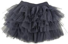 img 1 attached to 👗 Wennikids Purple Chiffon Pettiskirt for Girls - Clothing Skirts & Skorts for Better SEO