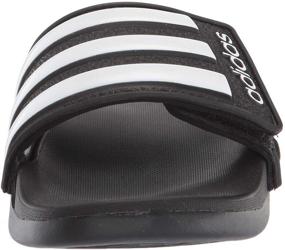 img 3 attached to Идеальный комфорт: сланцы Adidas Adilette - мальчики, обувь с непревзойденной поддержкой