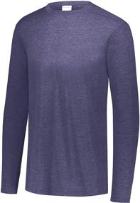 img 1 attached to Shop Now: Augusta Sportswear 🛒 Tri Blend Sleeve Heather Boys' Clothing